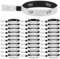 Tigeen 100 Stück VIP-Stoff-Armbänder, VIP-Stoff, Event-Armbänder, Partys, Eintritt, Handgelenkbänder für Veranstaltungen, Farben, leichtes Gewebe, Handgelenkschlaufe, VIP-Armbänder für