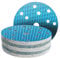 GZKTY 150mm Sanding Discs, 50 Pieces, 15 Holes, Grits 320, Diamond Shape, Reduce Blockage, for 6 Inch Orbital Sanders