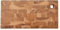 Point-Virgule Tagliere in teak 40 x 20 x 2 cm