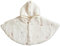 SONARIN Caldo Bambini Poncho con Cappuccio,Carino Cappotto Neonati Antivento Spessa Giacca Invernale Poncio Capo Mantello Giubbotto per Ragazzi Ragazze 1-3 Anni(Coniglietto)