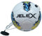 JELEX Train Pendel Technikball Gr. 5 Trainingsfußball Kick Solo Fußballtrainer, Wurftrainer, Trainingshilfe für Groß und Klein (Weiß)