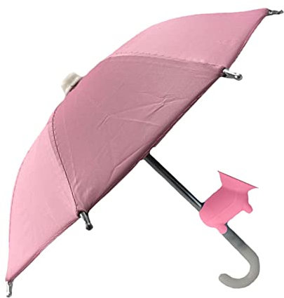 21×6×3CM Mobile Phone Holder With Sun Shade - Phone Umbrella For Sun, Cute Phone Umbrella Sun Shade, Cute Phone Umbrella Sun Hood, Phone Umbrella Sun Shade With Suction Cup And Fish Mouth Spreader