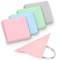 AFCJLTO Lot de 32 chiffons de nettoyage réutilisables pour bijoux en or argent Accessoires antioxydants de protection de perles et de bijoux,Polaire double face de qualité supérieure (8x8cm)