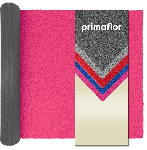 Primaflor Kunstrasen Colorplay | 4,00m x 0,50m | Pink | 14 mm | UV-stabil | wasserdurchlässig | Rasenteppich | Outdoor-Bodenbelag für Außenbereich, Boot und Sport