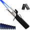 Lightsaber Torch Lighter - Butane Lightsaber Lighter, Windproof Jet Flame Lighter, Adjustable Flame, Refillable, Cool Lighter with Flame Switch Lock. (Gas Not Included)(Black)