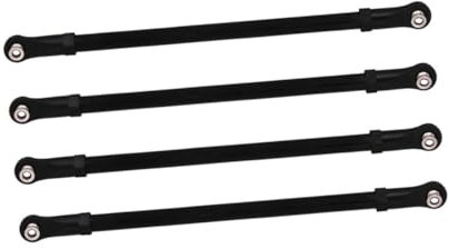MOLUCKFU 8stück Zugstange Aus Aluminiumlegierung Rc-Modell-Teil Radstand-Satz Kompatibel Dichtung