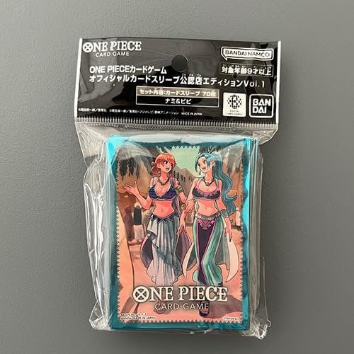 One Piece Card Game - Official Sleeve Bandai TCG+ Stores Limited Edition Vol.1 - Nami & Vivi