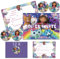 OVOparty 12x Gabys Dolhouse Invitation Anniversaire Fille en Français avec Enveloppes, Gabys Cartes d'Invitation de Fête pour Anniversaire Fille (A6) (A)