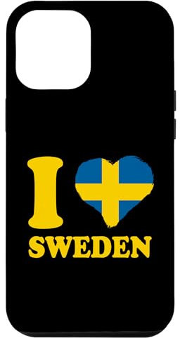 I Love Sweden Swedish Roots Swedish Pride Schweden Flagge Hülle für iPhone 12 Pro Max