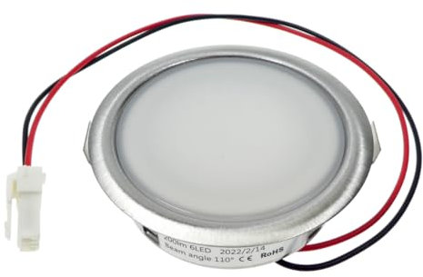 Genuine Cooker Hood LED Light Bulb and Lens Compatible with AEG - 99905.38/140186631010