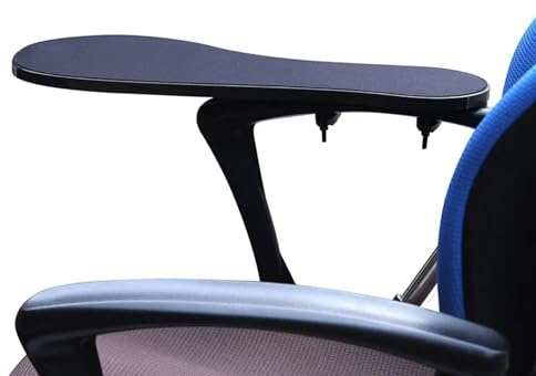 XL Size Chair Arm Rest Mouse Pad Chair Arm Clamping Wrist Support 480 * 230mm Elbow Rest with Non-Slip Mouse Mat OK020