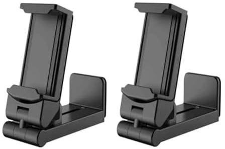 2 Stück Handyhalterung Flugzeug, Handyhalter Flugzeug, Universal Smartphone Halter für Flugzeugsitz und Tisch, 360 Grad Drehbar, Ideal für Reisen und Büro