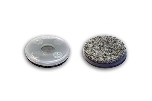 Wagner QuickClick Filz-Einsatz 'Natural Glider' (Basisteil erforderlich), rund 20 mm (20 Stk.)