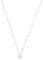 Amor Kette mit Anhänger 925 Sterling Silber Damen Halsschmuck, mit Zirkonia synth., 42+3 cm, Silber, Kommt in Schmuck Geschenk Box, 9070008