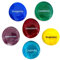 Focus Steine, 6 inspirierenden, aufmunternde und motivierenden Single Worte Bedruckt auf Glas Steine. von Lifeforce Glas, Inc. Set VI.