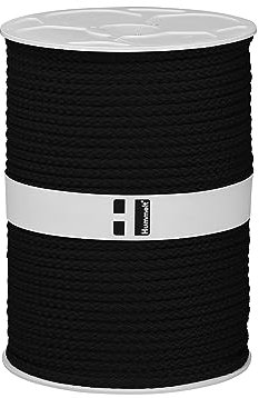 Hummelt Rope Universalseil Polypropylenseil 6mm 100m schwarz auf Rolle
