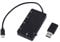 VBESTLIFE Micro USB OTG Lade HUB, 4 Port Micro USB Hub USB2.0 OTG Verlängerungsadapter Ladekabel für Smartphone, Tablet, für Android und für Windows