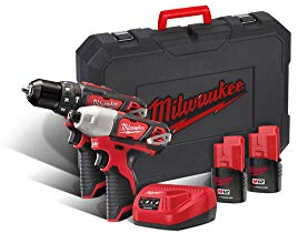 M12BPP2A-203C Kit M12BPD + M12BID taladro + destornillador de impulsos 1/4 HEX MILWAUKEE