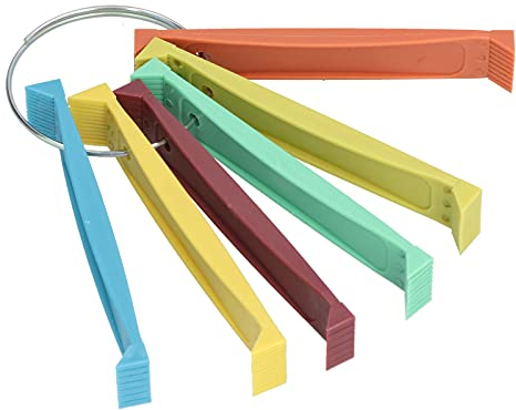 Fin Comb, Fin Comb Set, ABS Plastic Colored Cleaner Cleaning Tool Kit for Air Conditioner Condenser Evaporator FCR6