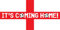 IT'S COMING HOME! England Beach Bathroom Sport Towel
