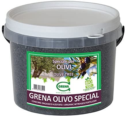 GRENA Olivo Special SPECIALE OLIVO 2 kg Fertilizzante concime organico per olivi, piante mediterranee