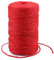 G2PLUS 100M Naturale Iuta Spago,Cordino di Iuta,Spago di Iuta 2MM Spago da Giardinaggio Spago per Bomboniere Corda di Iuta a 4 Capi per Giardinaggio,Confezioni Regalo,Piante(Rosso)