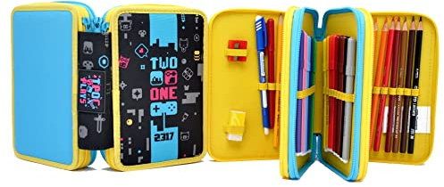 Astuccio 3 Zip Two Players One Console