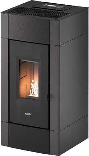 CADEL Stufa pellet 9 kg, Metall, Grau, Pellet, Ofen