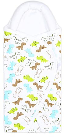 Pucksack Baby 0-3 Monate - Pucktuch Swaddle Blanket Puckdecke Baumwolle Dino