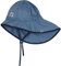 Finkid Aurinko Blau - Leichter Kinder UV-Schutz Sommerhut, Größe M - Farbe Dove - Navy
