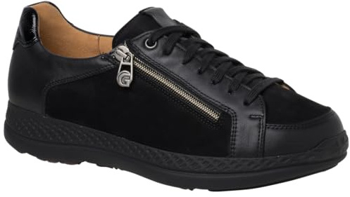 Ganter Damen Karla Luise Sneaker, schwarz, 40.5 EU XX-Weit