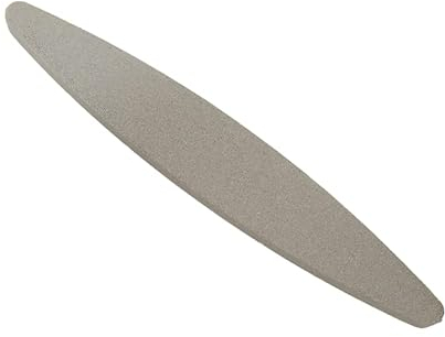 Schleifstein Schärfstein Abziehstein Wetzstein Messer Schleifhilfe Sensenwetzstein oval 230mm