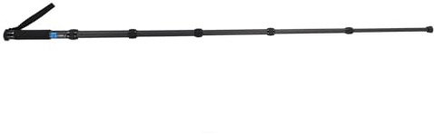 63Inch Camera Monopod, 6 Sections Telescopic Carbon Fiber Monopod for SLR Camera, Portable Professional Lightweight Travel Monopod, Up Load 17.6lb, Photography Monopod with Pouch