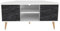 DECOROTIKA - Zahav 120 cm Corner TV Stand TV Unit TV Cabinet with Shelves