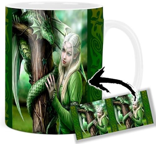 Anne Stokes Kindred Spirit Tasse Keramikbecher Mug