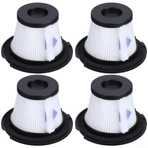 HEPA-Filter für Dibea C17 T6, Tocmoc T200 Handstaubsauger, Ersatzteile, 4 Stück