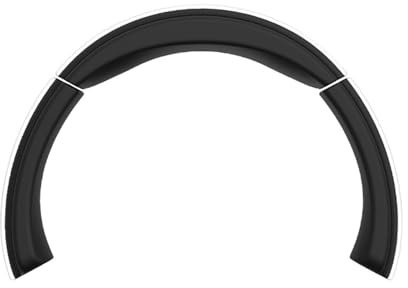 fxwtich Custodia protettiva per cuffie impermeabile custodia protettiva impermeabile facile da pulire custodia morbida in silicone per Sony Wh-ch520/wh-ch720n nero