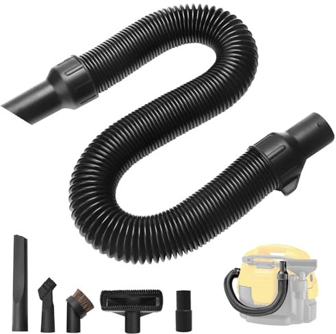5140128-68 Replacement Hose Kit for Dewalt DCV580, DCV581H, DCV580MAX Leaf Blower and shop Vacuum, Contain Vac Hose Attachment - Widely Used in All Kinds of Household Cleaning