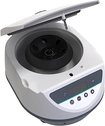 Centrifugeuse clinique de paillasse, mini centrifugeuse, 500-4000 tr/min/min, écran LCD de grande capacité, centrifugeuse de beauté, for analyse de sang/sérum/plasma/graisse