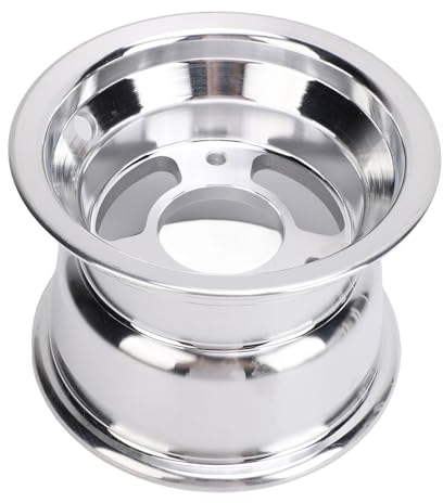 CHICIRIS 6-Zoll-ATV-Felge, Hochfeste Aluminiumlegierungsfelge, 4,9 Zoll Breite, Rostfreie ATV-Felge, Geeignet für die Meisten Allrad-Geländefahrzeuge und Go-Karts