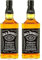 Jack Daniel's Tennessee Whiskey 1L (Lot de 2)
