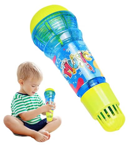 Mxshc Echo Microphone for Kids | Speech Microphone - Echo Toy Microphones for Kids Lightweight Mics Fun Supplies for Birthday Picnic BBQ Parties