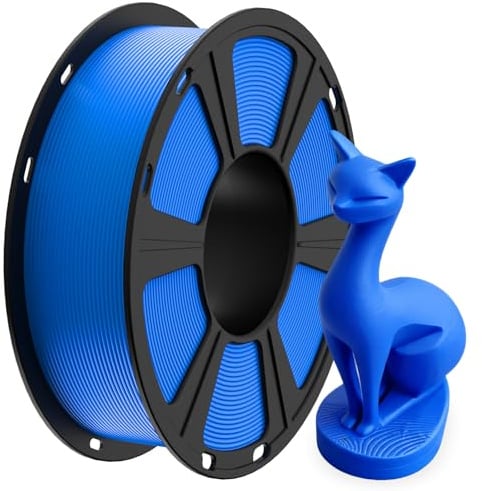 GIANTARM PLA Filament 1.75mm Blau, 3D Drucker Filament PLA, MaBgenauigkeit +/- 0,02mm, 1kg Spule (2.2 LBS) 3D Druck Filament für 3D Drucker, Blau