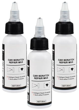 Kratzer Entferner Auto,Auto Innenraum Reiniger,Autolack-Kratzer-Entferner,Autopolitur Paint Restorer Politur Autokratzer Entfernen Reparaturset,V-Vaxy Car Scratch Repair Wax,50ML(3PCS)