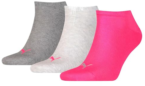 PUMA 3 Paar Sneaker Invisible Socken Gr. 35-49 Unisex für Damen Herren Füßlinge