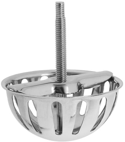 Mikikit Tapón De Filtro Para Urinario Metálico De Acero Inoxidable, Prevención De Salpicaduras, Compatible Varios Modelos De Baño, Fácil De Instalar, Mantenimiento