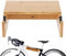 Rack de paroi à vélo en bois - cintre de garage, solution de stockage de vélos intérieure | Support d'économie d'espace robuste pour la maison, le hangar, le loft, le bureau, l'organisation, l