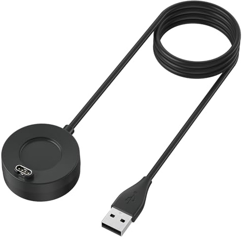 TwinkleHom Charger Dock for Garmin Vivoactive 3/4/4S/Venu 2/Sq/2Plus/Fenix 7/7S/7X/6/6S/6X Pro/5/5S/5X Plus/Forerunner 245/45/55/745/945/Epix 2/Instinct - USB Type A Charging Station(100cm)