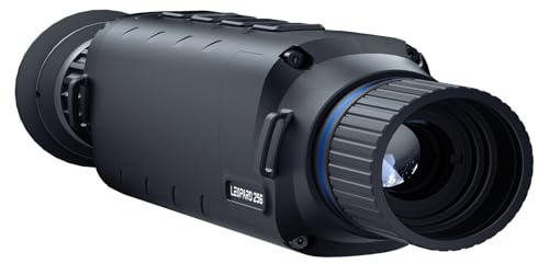 PARD Telecamera termica da caccia con 12 μm pixel, Wi-Fi, impermeabile, ad alta sensibilità (NETD ≤ 25 mK) per caccia, sorveglianza e spedizioni all'aperto, Leopard 256 con lente da 16 mm
