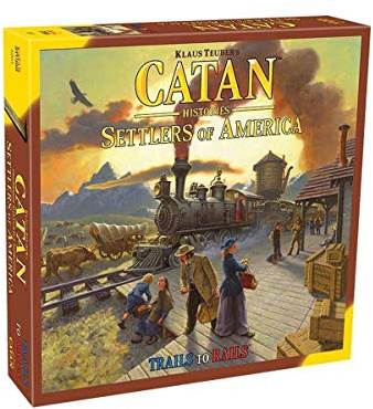CATAN | Histories Settlers of America | Board Game | Ages 12+ | 3-4 Players | 90 Minutes Minutes Playing Time